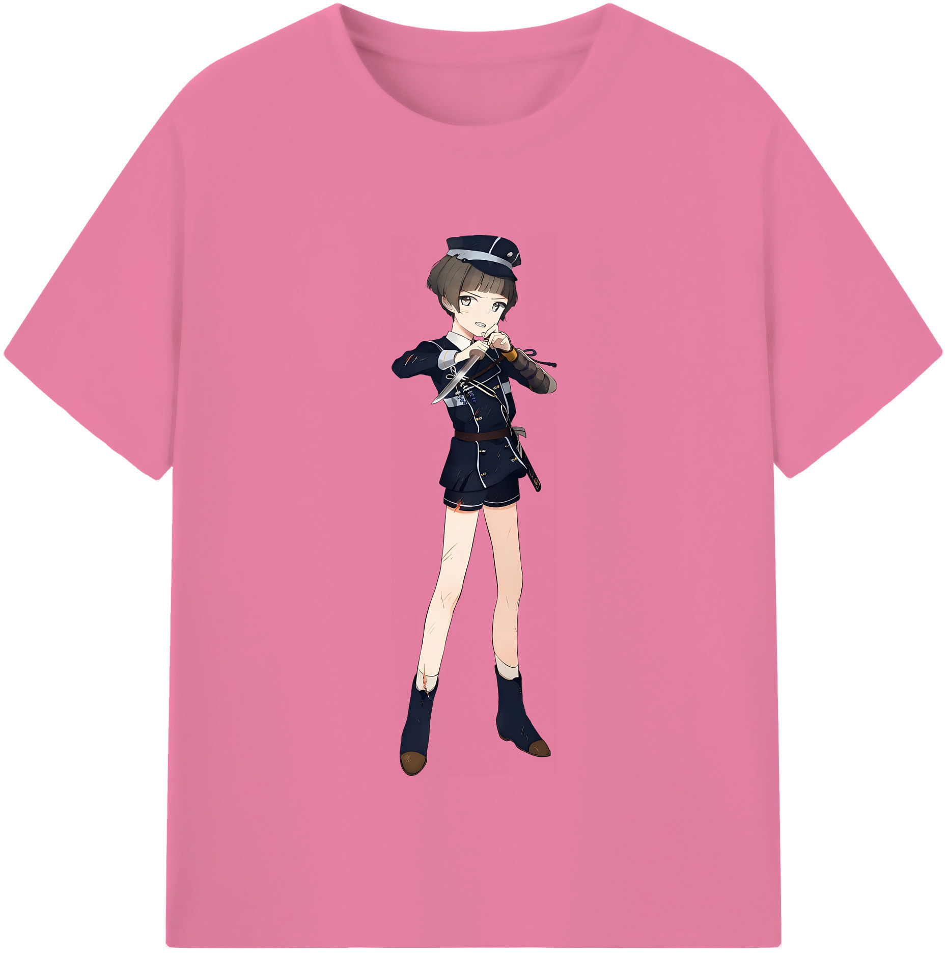 （画像用） 刀剣乱舞 Touken Ranbu 綿100％半袖Tシャツ（フロントプリント）